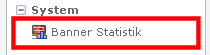 Backend-Modul Bannerstatistik