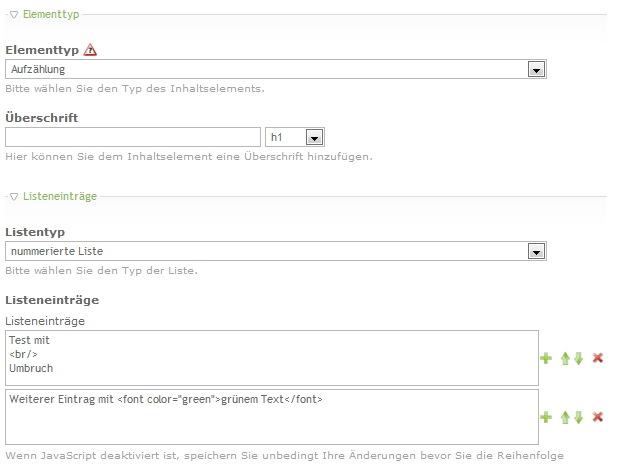 Datei:Textarea listing backend.jpg