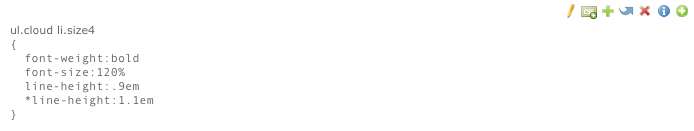 Nicht aktivierte Style-Ansicht mit Aktivierungsschaltfläche